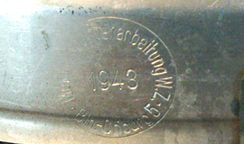 Metall Lederarbeitung, 1943 alu renforcé. Metall Lederarbeitung, 1943 alu renforcé.