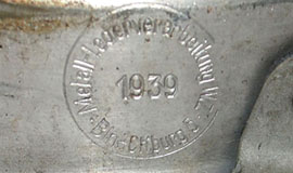 Metall Lederarbeitung, 1939 alu renforcé. Metall Lederarbeitung, 1939 alu renforcé.