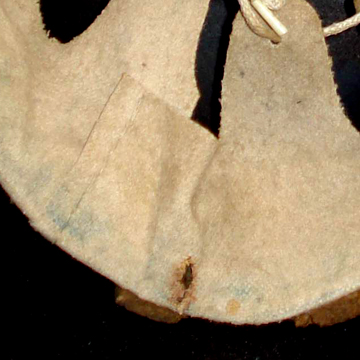 Couture arrière. Couture arrière.