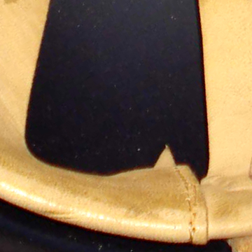 Couture arrière du cuir. Couture arrière du cuir.