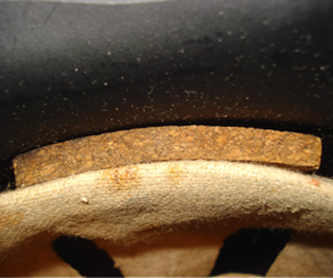 Tampon de liège de forte épaisseur. Tampon de liège de forte épaisseur.