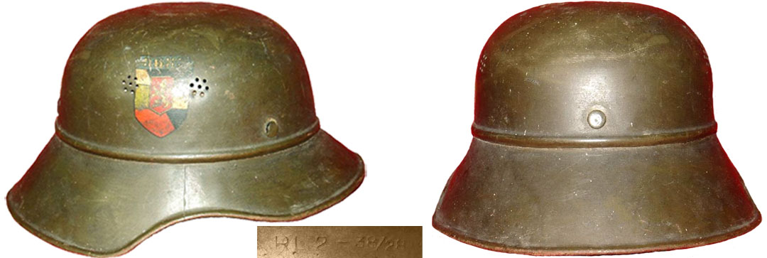 Type 1 SE à 3 rivets (Paul Diener). Type 1 SE à 3 rivets (Paul Diener).