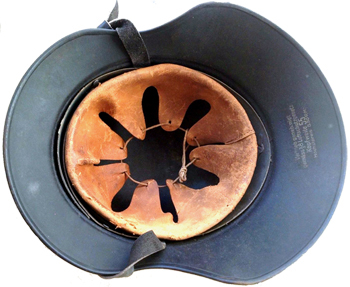 Vue d'ensemble de la coiffe en place. Vue d'ensemble de la coiffe en place.