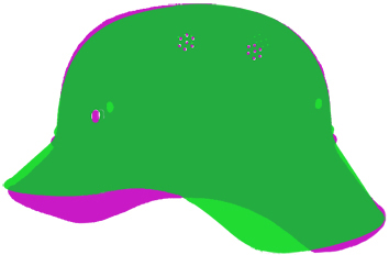 Type 2 Q (vert) / Type 2 ET (mauve). Type 2 Q (vert) / Type 2 ET (mauve).