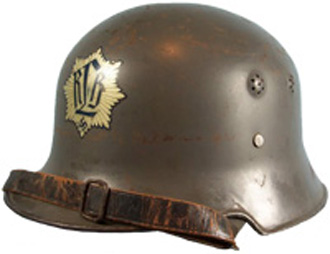 Casque de la RLB avant 1939 Casque de la RLB avant 1939
