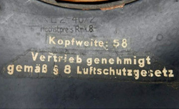 RL2 - 40/2, prix gravé. RL2 - 40/2, prix gravé.