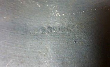 Marquage du fournisseur de coque brute ET RL2 - 39/25. Marquage du fournisseur de coque brute ET RL2 - 39/25.