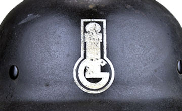 Werkluftschutz, usine de peintures IG Farben. Werkluftschutz, usine de peintures IG Farben.