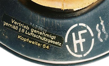 Werkluftschutz, usine inconnue. Werkluftschutz, usine inconnue.