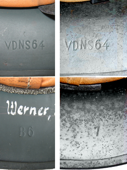 Marquages. NS est surchargé des lettres V et D pour former VDNS. Marquages. NS est surchargé des lettres V et D pour former VDNS.