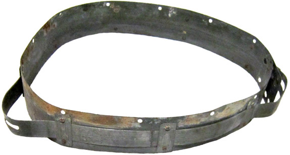 Cerclage côté gauche.