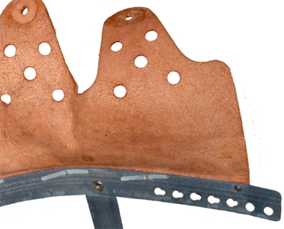 Coté gauche, envers.