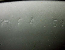 Linnemann & Schnetzer, 1ère série sans évent datée 1959.