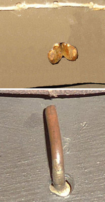 Points de fixation. Points de fixation.