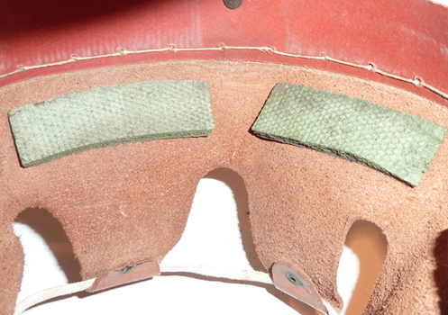 Tampons amortisseurs avant. Tampons amortisseurs avant.