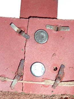 Jointure cerclage et fixation support arrière. Jointure cerclage et fixation support arrière.