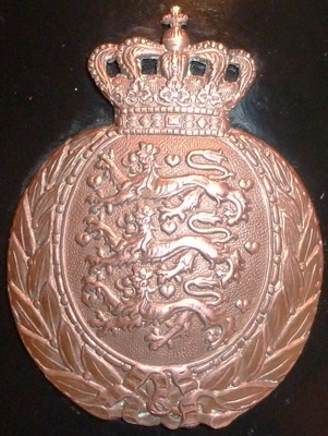 Insigne de la police. Insigne de la police.