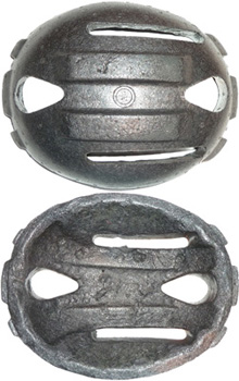 Fond du casque en polystyrène. Fond du casque en polystyrène.