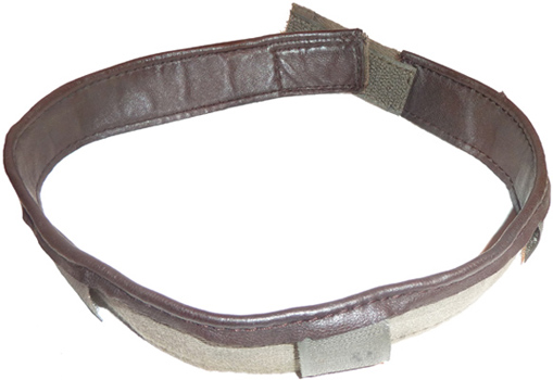 Bandeau de tête réglable par velcro. Bandeau de tête réglable par velcro.