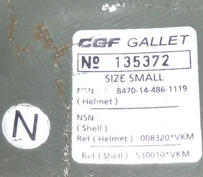 Etiquette du fabricant. Etiquette du fabricant.