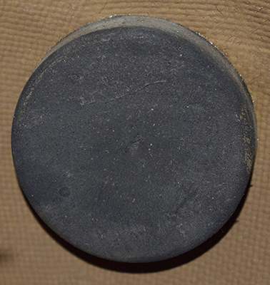 Tampon amortisseur circulaire. Tampon amortisseur circulaire.