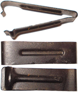 Agrafe de fixation. Agrafe de fixation.