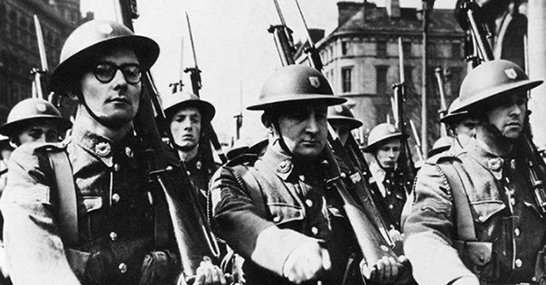 Casque Mark II irlandais.