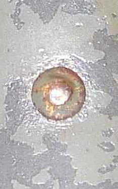 Petit rivet. Petit rivet.