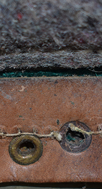 Vue intérieure (notez l'ancien orifice). Vue intérieure (notez l'ancien orifice).