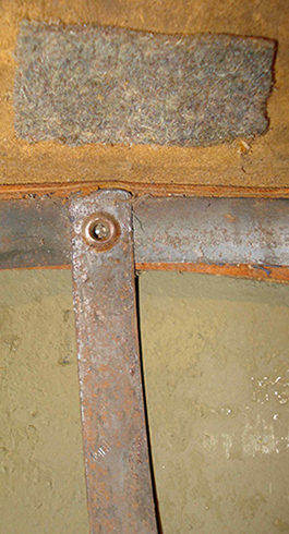 Détails assemblage par rivet. Détails assemblage par rivet.