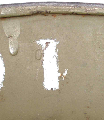 Bordure retournée. Bordure retournée.