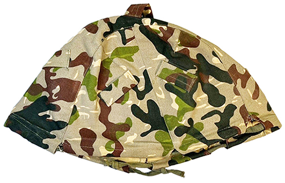 Couvre-casque Amoeba - Rocoso, vue à plat. Couvre-casque Amoeba - Rocoso, vue à plat.