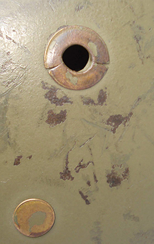 Œillet d'aération. Œillet d'aération.