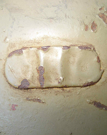 Support insigne franquiste. Support insigne franquiste.