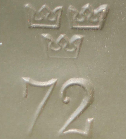 3 couronnes, taille 72. 3 couronnes, taille 72.