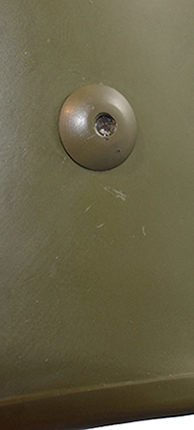 Ecrou hémisphérique.