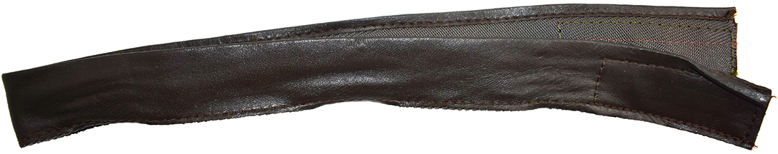 Bandeau de tête, envers/revers. Bandeau de tête, envers/revers.