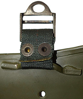 Boucle latérale, revers.