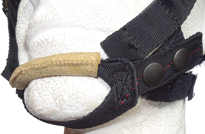 Positionnement mentonnière.