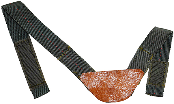 Partie gauche, envers/revers. Partie gauche, envers/revers.