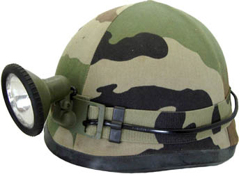 Lampe frontale.