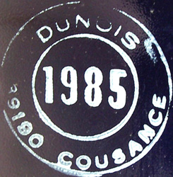 Dunois 1985 Gendarmerie.