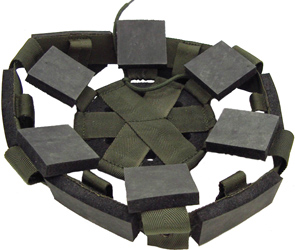 Suspension de coiffe : revers.