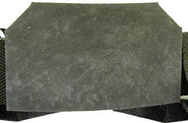 Tampon de mousse de néoprène arrière.