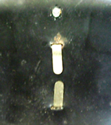 Pattes de l'attribut.