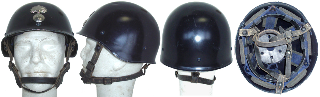 Casque Mle 78 F1 série 1 de la Gendarmerie départementale.