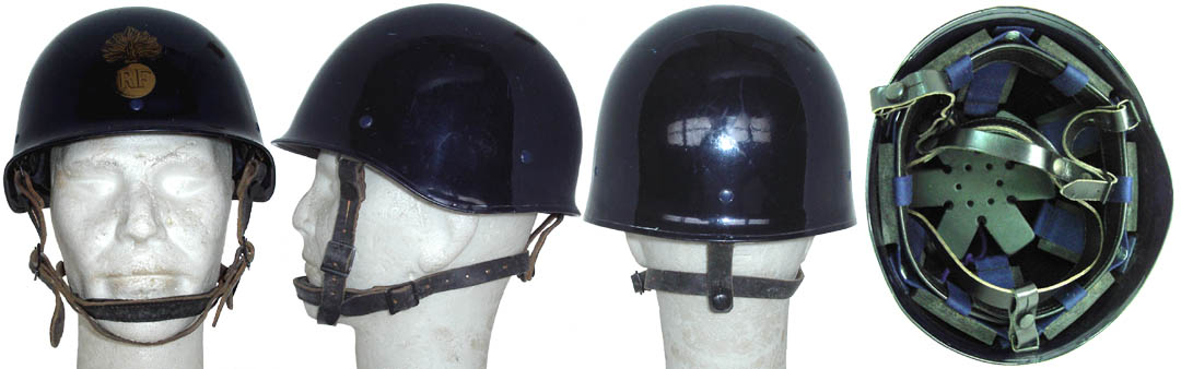Casque Mle 78 F1 série 3 de la Gendarmerie mobile. Casque Mle 78 F1 série 3 de la Gendarmerie mobile.