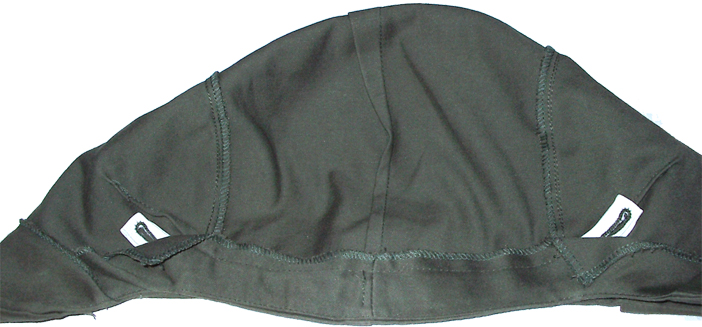 Vue de l'intérieur de la partie avant.