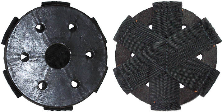 Disque amortisseur rectoo et verso.