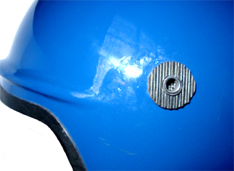 Mise en place d'une rondelle.